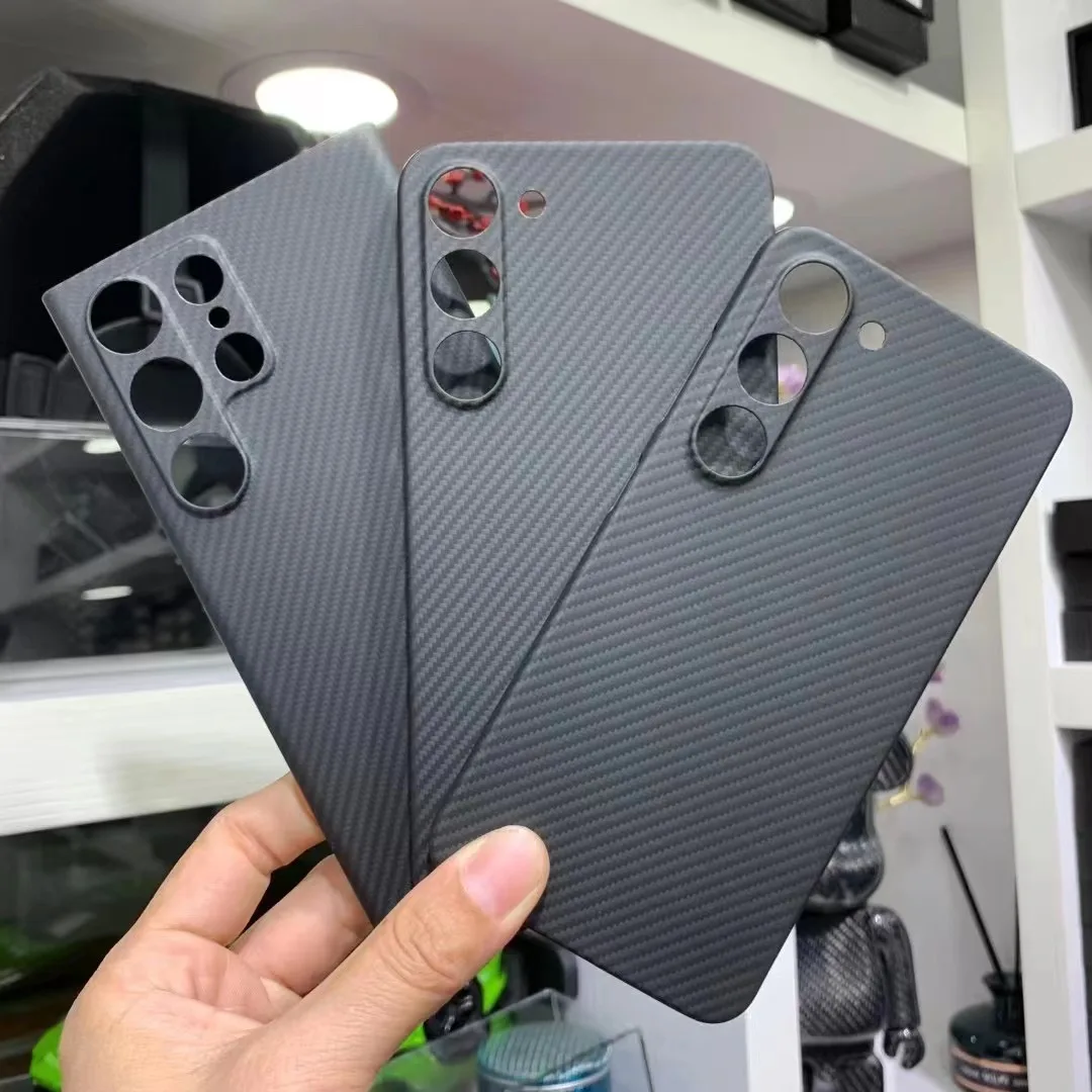 Pure Real Carbon Fiber Phone Case For Samsung S23 Ultra Aramid fiber Drop-Resistant Ultra-thin s23 Plus Camera Protection Cover
Pure Real Carbon Fiber Phone Case For Samsung S23 Ultra Aramid fiber Drop-Resistant Ultra-thin s23 Plus Camera Protection Cover
