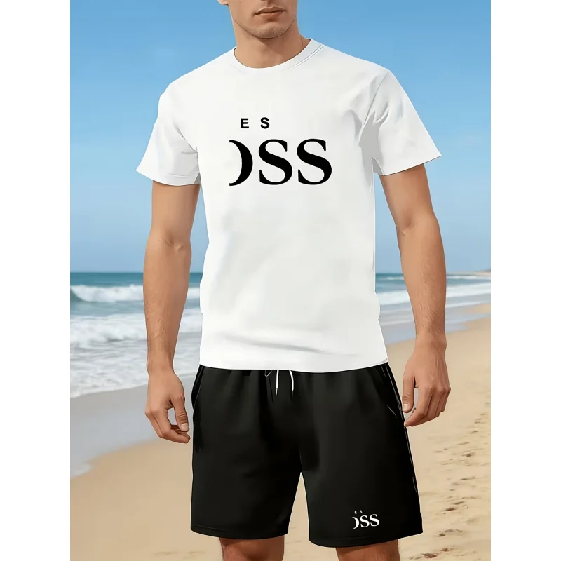 Men's Summer Trendy Short Sleeve Suit 2026Summer Short Sleeve+Printed shorts set
Men's Summer Trendy Short Sleeve Suit 2026Summer Short Sleeve+Printed shorts set