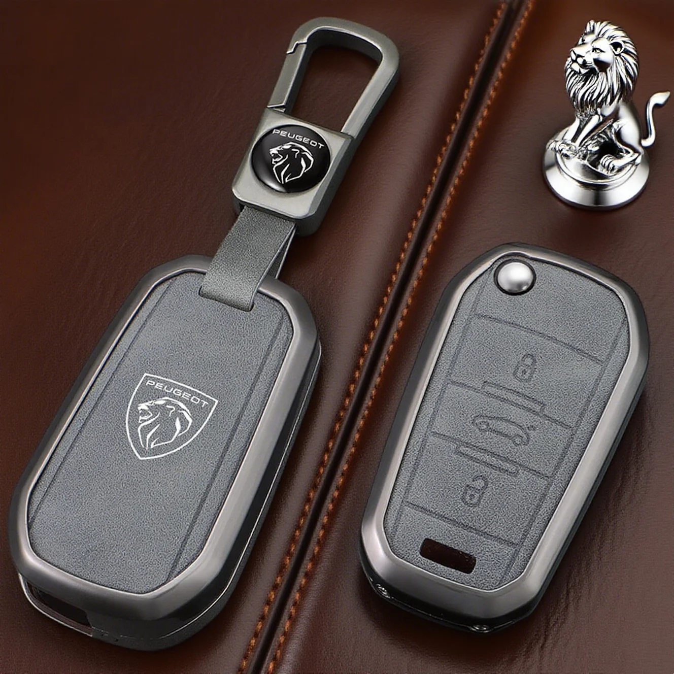 High Quality Car Key Case Remote Cover Leather Shell Fob Holder Keyless Auto Accessories For Peugeot 208 308 T9 508 2008 Keyring
High Quality Car Key Case Remote Cover Leather Shell Fob Holder Keyless Auto Accessories For Peugeot 208 308 T9 508 2008 Keyring