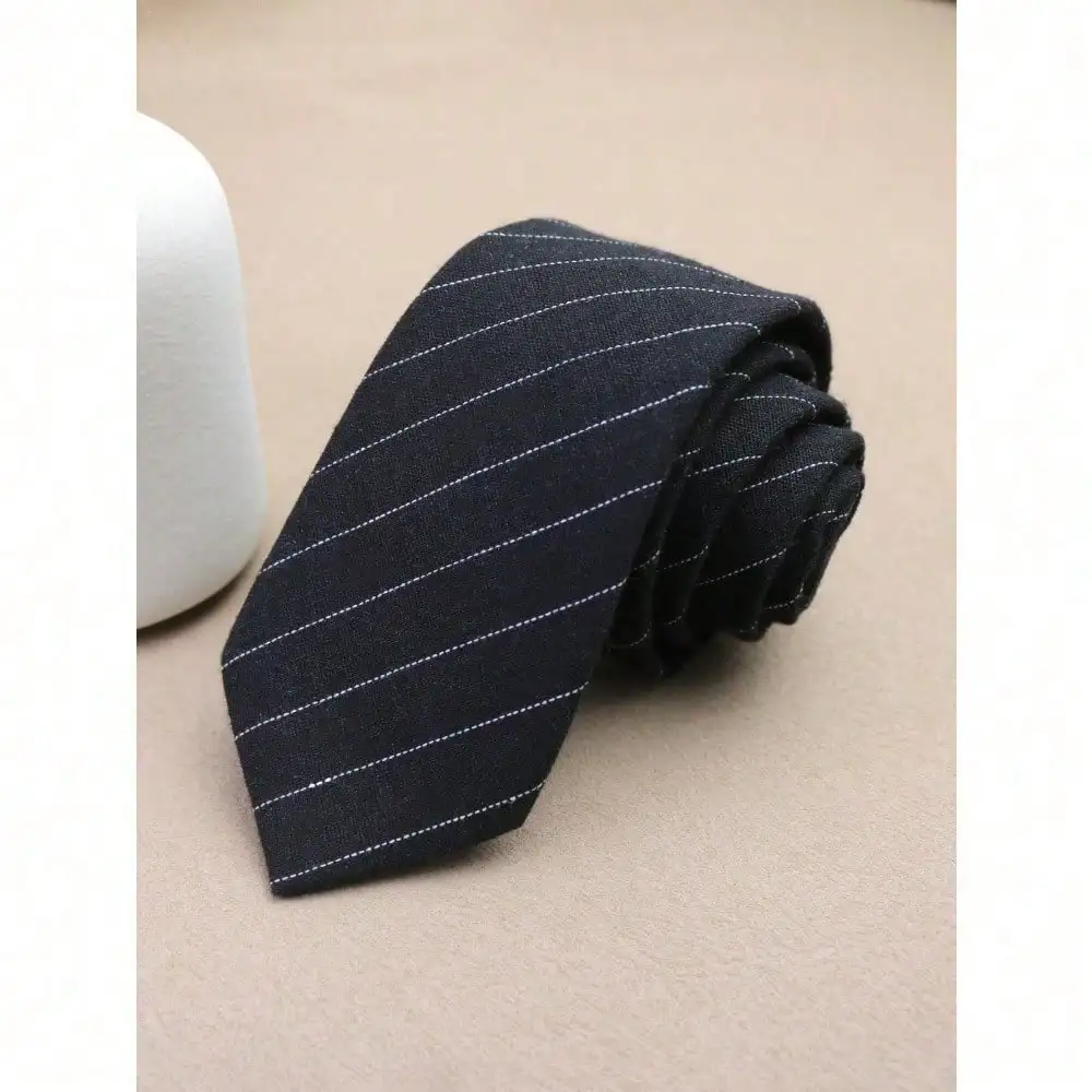 1pc Striped Hand-Woven Tie, Suitable For Casual Street Style & Daily Wear, British Style
1pc Striped Hand-Woven Tie, Suitable For Casual Street Style & Daily Wear, British Style