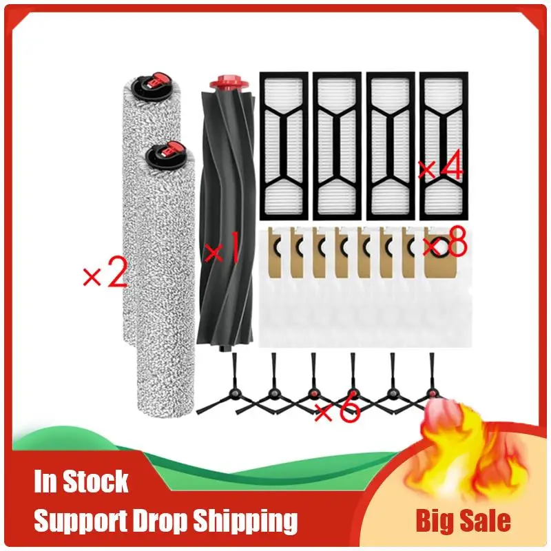 Top Deals For Eufy S1 Pro Robot Vacuum Main Brush Roller Brush Filter Dust Bags Ultra Durable Accessories Long Lasting Spare Acc
Top Deals For Eufy S1 Pro Robot Vacuum Main Brush Roller Brush Filter Dust Bags Ultra Durable Accessories Long Lasting Spare Acc