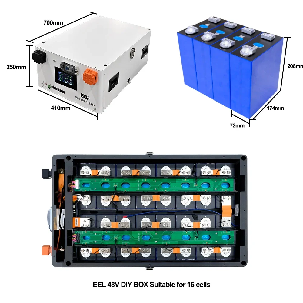 Новейший инвертор EEL V6 51.2V JK-V19 (со склада в США) с BMS, DIY-боксом для аккумуляторов, автоматическим выключателем и предохранителем для солнечных энергосистем
Новейший инвертор EEL V6 51.2V JK-V19 (со склада в США) с BMS, DIY-боксом для аккумуляторов, автоматическим выключателем и предохранителем для солнечных энергосистем