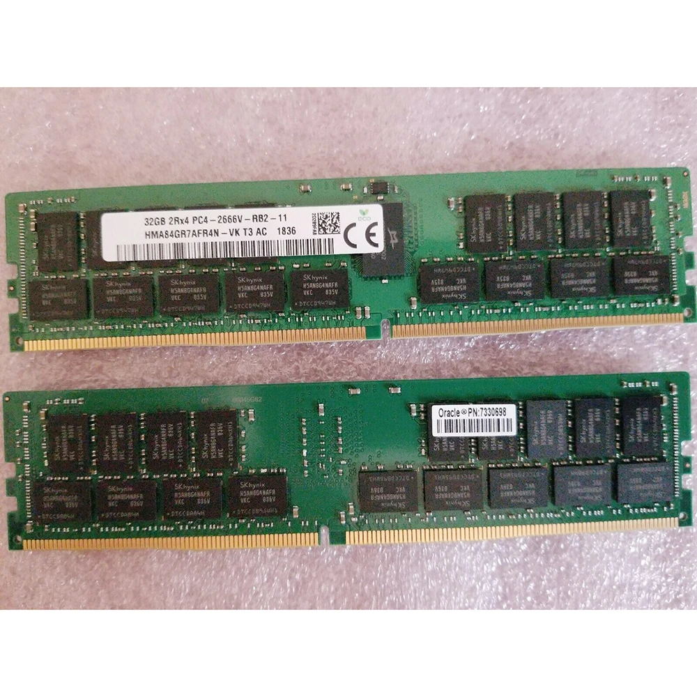 1PCS For SK Hynix RAM 32G 2RX4 PC4-2666V 32GB DDR4 REG RDIMM Server Memory
1PCS For SK Hynix RAM 32G 2RX4 PC4-2666V 32GB DDR4 REG RDIMM Server Memory