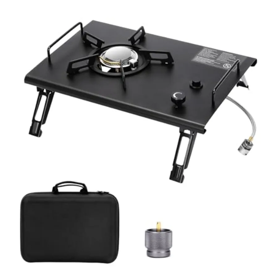Camping Stove for IGT Table, Portable Isobutane Gas Stove with Carry Bag, 4000W Camp Stove, Folding Propane Burner, IGT Accesso
Camping Stove for IGT Table, Portable Isobutane Gas Stove with Carry Bag, 4000W Camp Stove, Folding Propane Burner, IGT Accesso