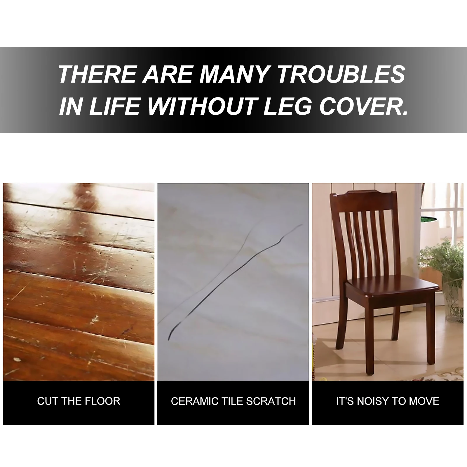 40 Pcs Furniture Legs Protectors Durable PVC Non Slip Table Feet Covers Safe Practical Noise Reducer Floor Desk Pads
40 Pcs Furniture Legs Protectors Durable PVC Non Slip Table Feet Covers Safe Practical Noise Reducer Floor Desk Pads