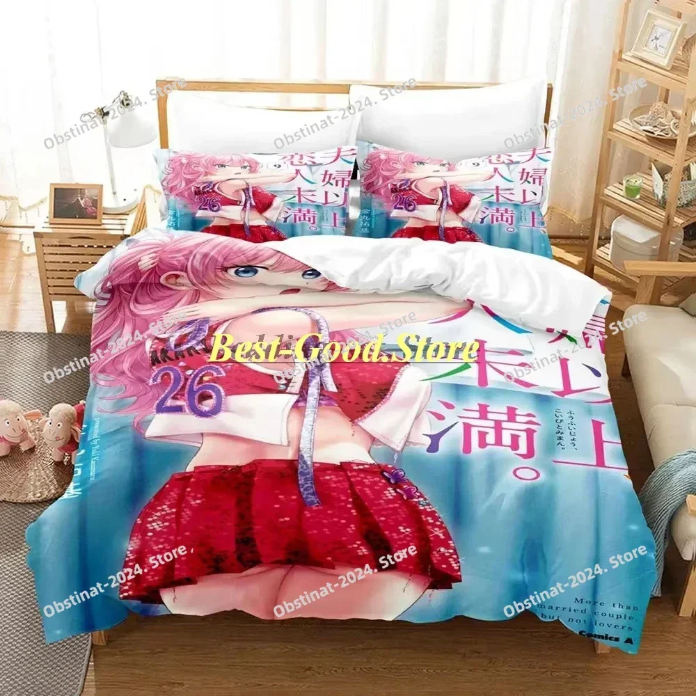 2023 Than a Married Couple Bedding Set Single Twin Full Queen King Size Bed Set Aldult Kid Bedroom Duvetcover Set Anime Bed
2023 Than a Married Couple Bedding Set Single Twin Full Queen King Size Bed Set Aldult Kid Bedroom Duvetcover Set Anime Bed