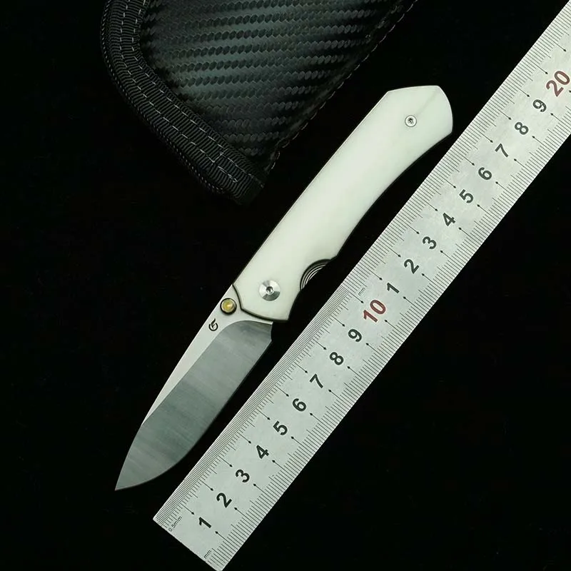 New Original Design Folding Knife M390 Blade Titanium+Cowbone Handle Outdoor Camping Survival Kitchen Multifunctional EDC Tools
New Original Design Folding Knife M390 Blade Titanium+Cowbone Handle Outdoor Camping Survival Kitchen Multifunctional EDC Tools