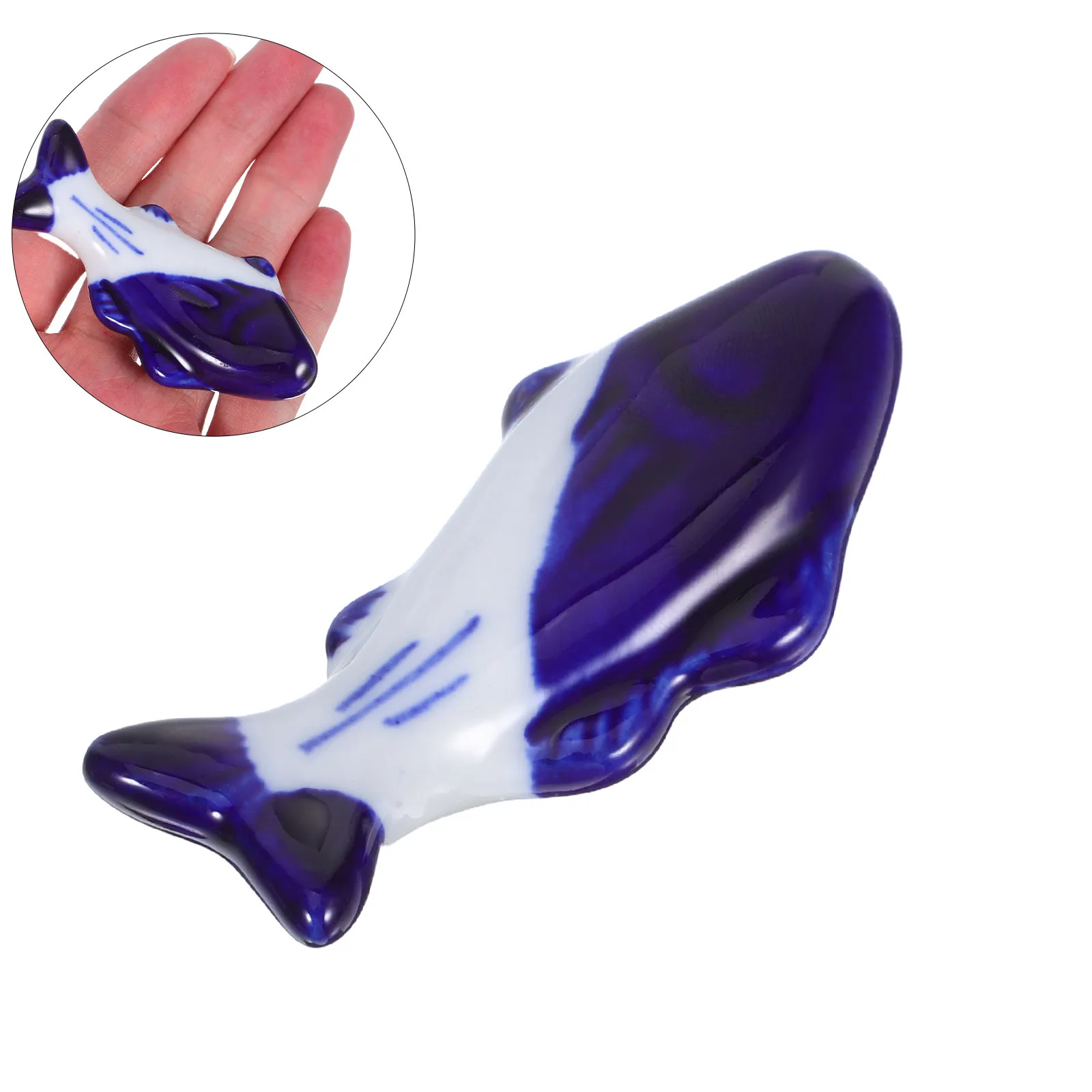 4Pcs Fish Shape Ceramic Calligraphy Brush Holder Stable Paintbrush Rest Pen Stand Desk Accessories Cute Pen Holder
4Pcs Fish Shape Ceramic Calligraphy Brush Holder Stable Paintbrush Rest Pen Stand Desk Accessories Cute Pen Holder