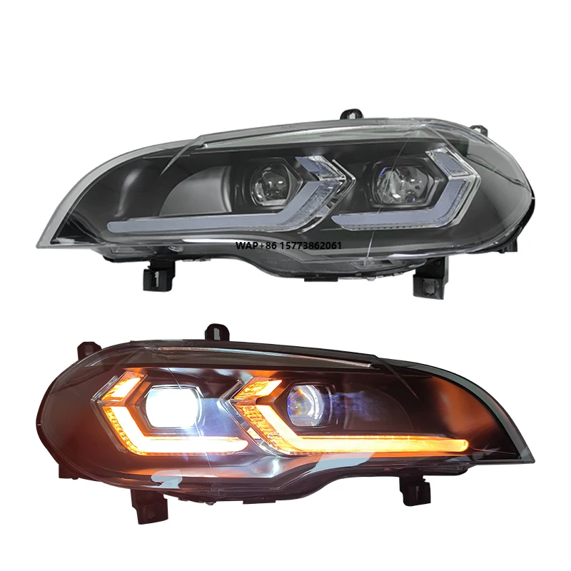 2 Pieces for X5 E70 Headlamps 2007-2013 Car Lamp New Head Light LED E70 Front Lights
2 Pieces for X5 E70 Headlamps 2007-2013 Car Lamp New Head Light LED E70 Front Lights