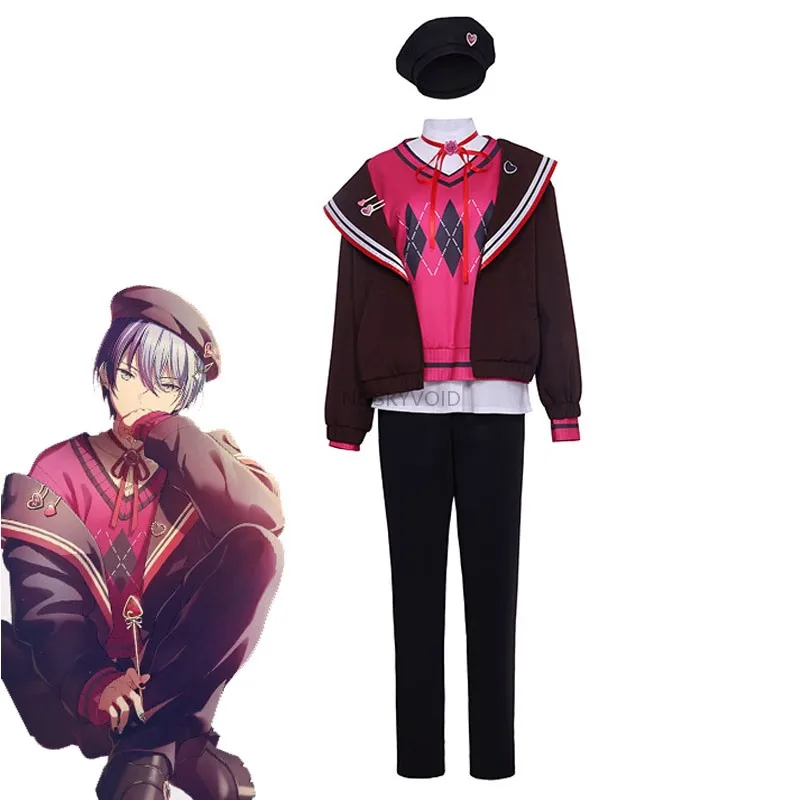 PRSK Aoyagi Toya Cosplay Costume Vivid BAD SQUAD Valentine's Day Toya's Costumes Project Sekai Virtual Singer Anime Clothing
PRSK Aoyagi Toya Cosplay Costume Vivid BAD SQUAD Valentine's Day Toya's Costumes Project Sekai Virtual Singer Anime Clothing