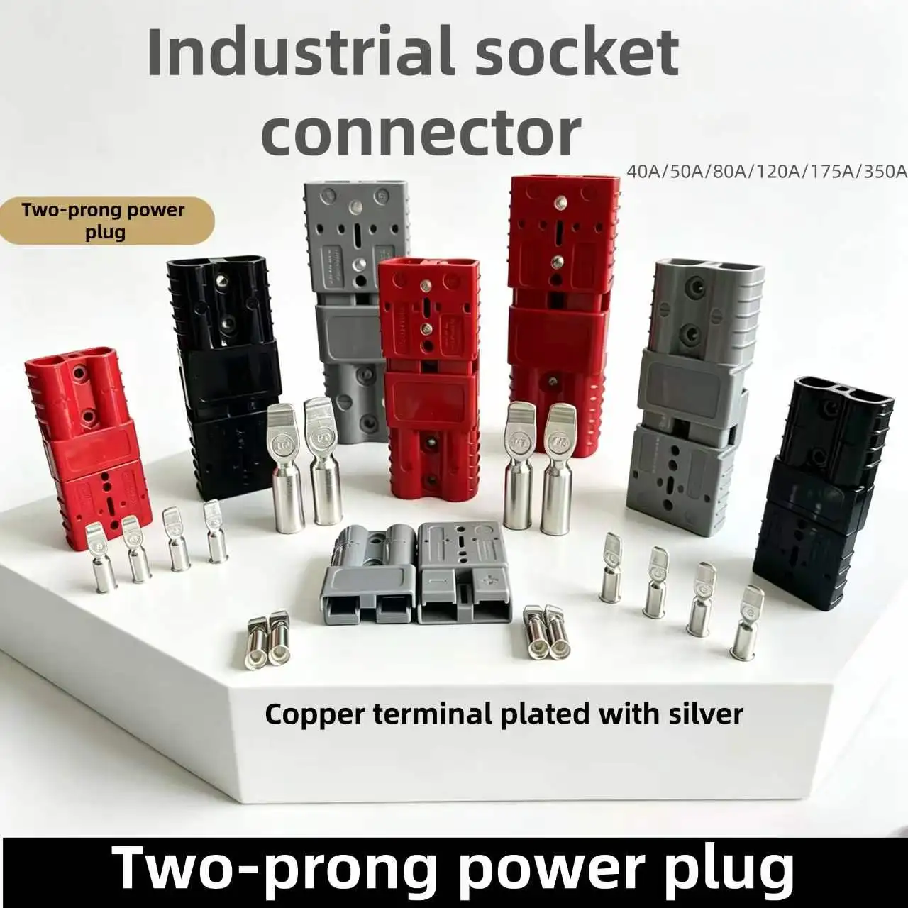 2/4/6/8/10 Pcs Style Quick Connector 120A Battery Charging Plug Bipolar Copper Silver Plated High Current
2/4/6/8/10 Pcs Style Quick Connector 120A Battery Charging Plug Bipolar Copper Silver Plated High Current