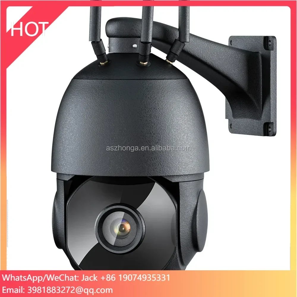 Outdoor IP Camera 5MP 4G Sim Card WIFI AI Auto Tracking 30X Zoom Wireless PTZ Speed Dome CCTV Camera Two Way Audio IR 80m Camhi
Outdoor IP Camera 5MP 4G Sim Card WIFI AI Auto Tracking 30X Zoom Wireless PTZ Speed Dome CCTV Camera Two Way Audio IR 80m Camhi