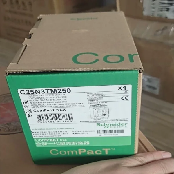 C25n3tm250 Nsx250n 50ka Ac 3p3d 250a Tmd/ups Совершенно новый оригинальный точечный ПЛК
C25n3tm250 Nsx250n 50ka Ac 3p3d 250a Tmd/ups Совершенно новый оригинальный точечный ПЛК