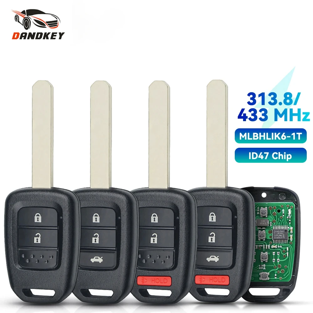 Dandkey для Honda 2013-2015 CRV 2013-2017 Accord Civic подходит для чипа ID47 313,8 МГц 433,92 МГц
Dandkey для Honda 2013-2015 CRV 2013-2017 Accord Civic подходит для чипа ID47 313,8 МГц 433,92 МГц