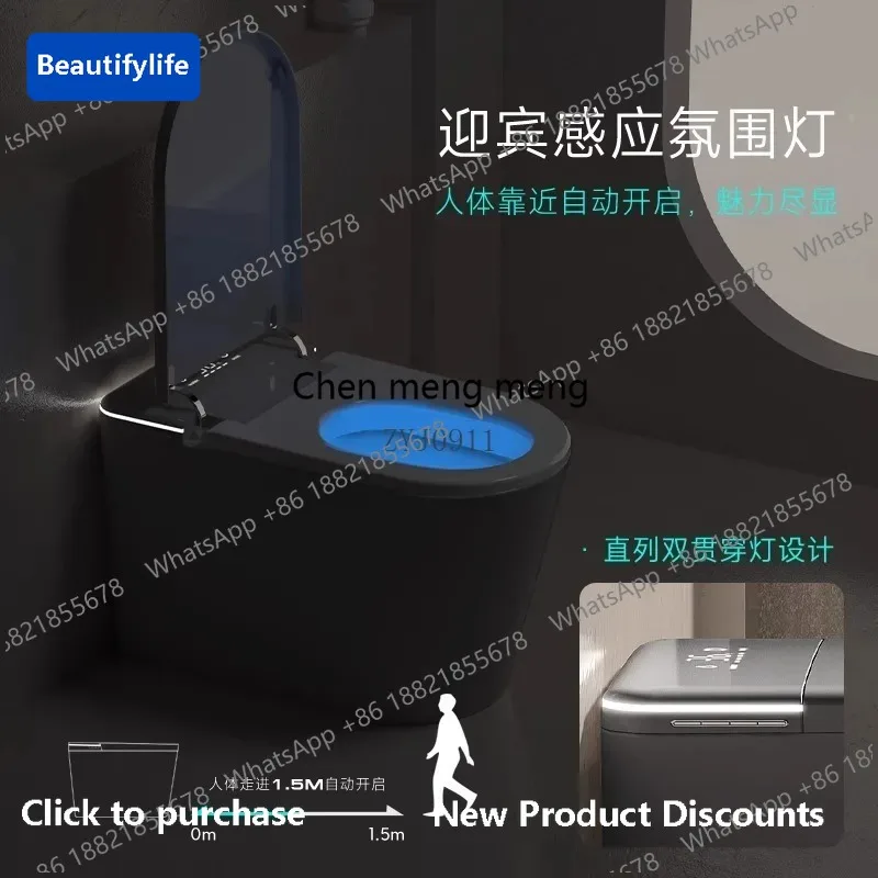 Умный унитаз CC 45Gun серого цвета, большой размер, со встроенной автоматической системой слива и сифоном.
Умный унитаз CC 45Gun серого цвета, большой размер, со встроенной автоматической системой слива и сифоном.