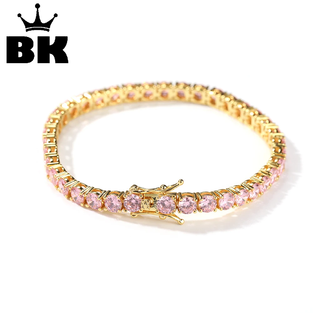 THE BLING KING 5MM Black Iced Out Zircon Tennis Chain Bracelet for Men Fashion Charm Hip Hop Jewelry Personalized Holiday Gifts
THE BLING KING 5MM Black Iced Out Zircon Tennis Chain Bracelet for Men Fashion Charm Hip Hop Jewelry Personalized Holiday Gifts