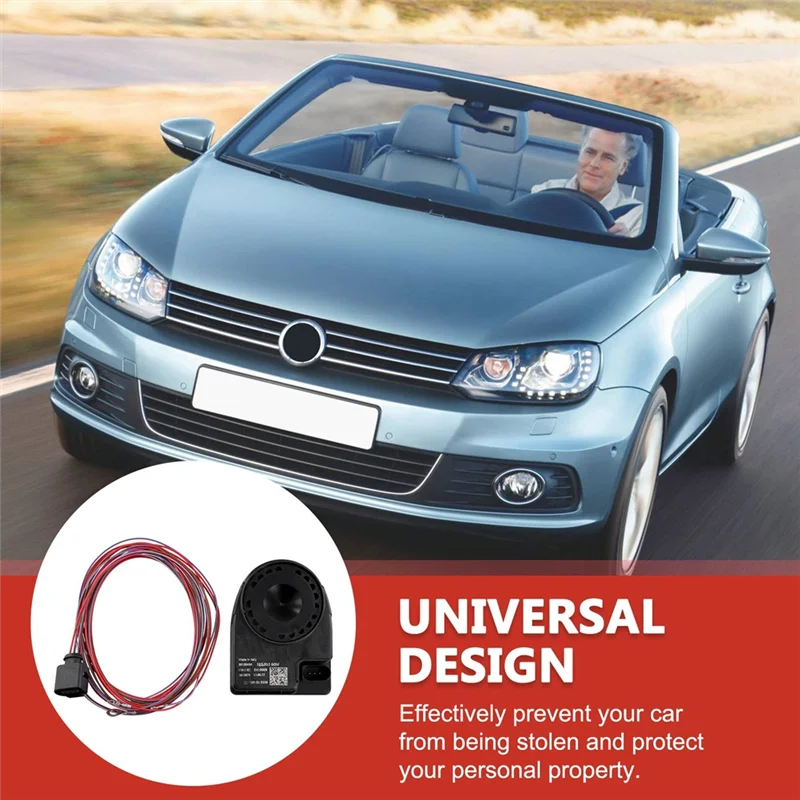 Car Anti Theft Alarm Siren Horn 1K0951605C 1K0951605F For VW Golf GTI Jetta A3 A4 A5 A6 Q5 Q7 Electronic Alarm
Car Anti Theft Alarm Siren Horn 1K0951605C 1K0951605F For VW Golf GTI Jetta A3 A4 A5 A6 Q5 Q7 Electronic Alarm