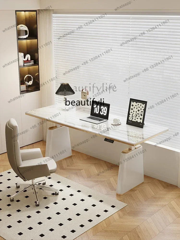 FG43-Light Luxury Stone Plate Desk Simple Modern Household Electric Intelligent Lifting Standing Desk
FG43-Light Luxury Stone Plate Desk Simple Modern Household Electric Intelligent Lifting Standing Desk