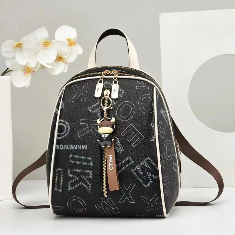 New High-Quality Women's Anti-Theft Backpack Trend New Product Women's Bag High-Capacity Retro Printed Letter School Student Bag
New High-Quality Women's Anti-Theft Backpack Trend New Product Women's Bag High-Capacity Retro Printed Letter School Student Bag