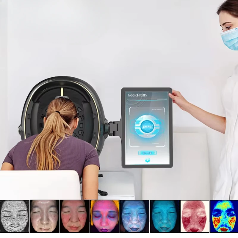 2024 Portable Professional 3d Face Measuring Machine Face Skin Tester Analyzer Machine Facial Skin Analysis Machine
2024 Portable Professional 3d Face Measuring Machine Face Skin Tester Analyzer Machine Facial Skin Analysis Machine