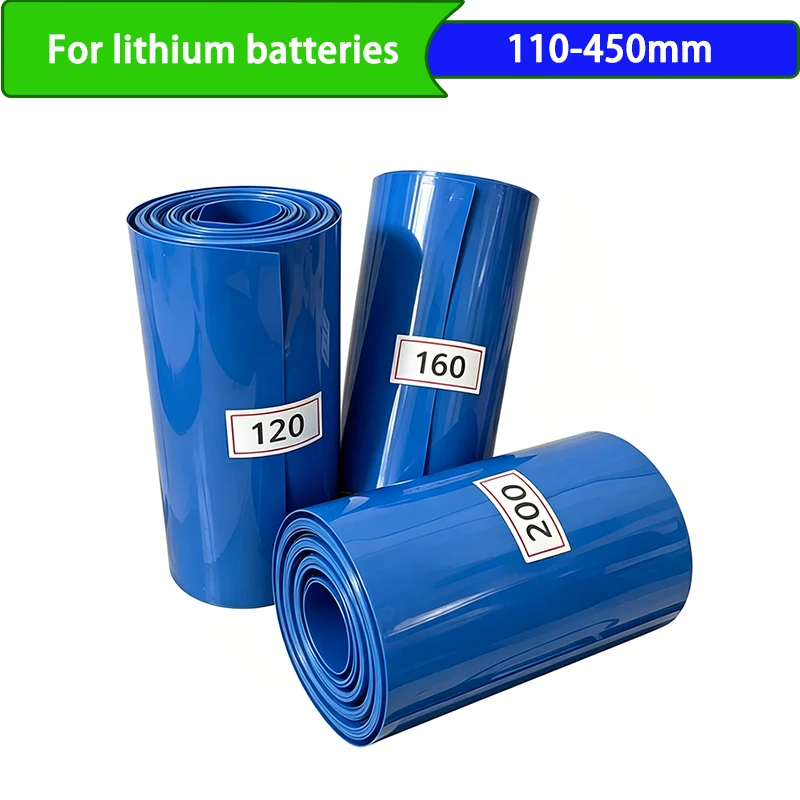 1kg Blue PVC Heat Shrink Sleeve Roll 110-450mm Wide Insulating Film for DIY Lithium Battery Pack Assembly
1kg Blue PVC Heat Shrink Sleeve Roll 110-450mm Wide Insulating Film for DIY Lithium Battery Pack Assembly