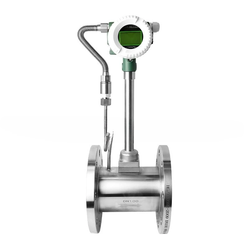 Vapor gas compressed air piped nitrogen natural gas metering high temperature explosion-proof vortex flowmeter
Vapor gas compressed air piped nitrogen natural gas metering high temperature explosion-proof vortex flowmeter