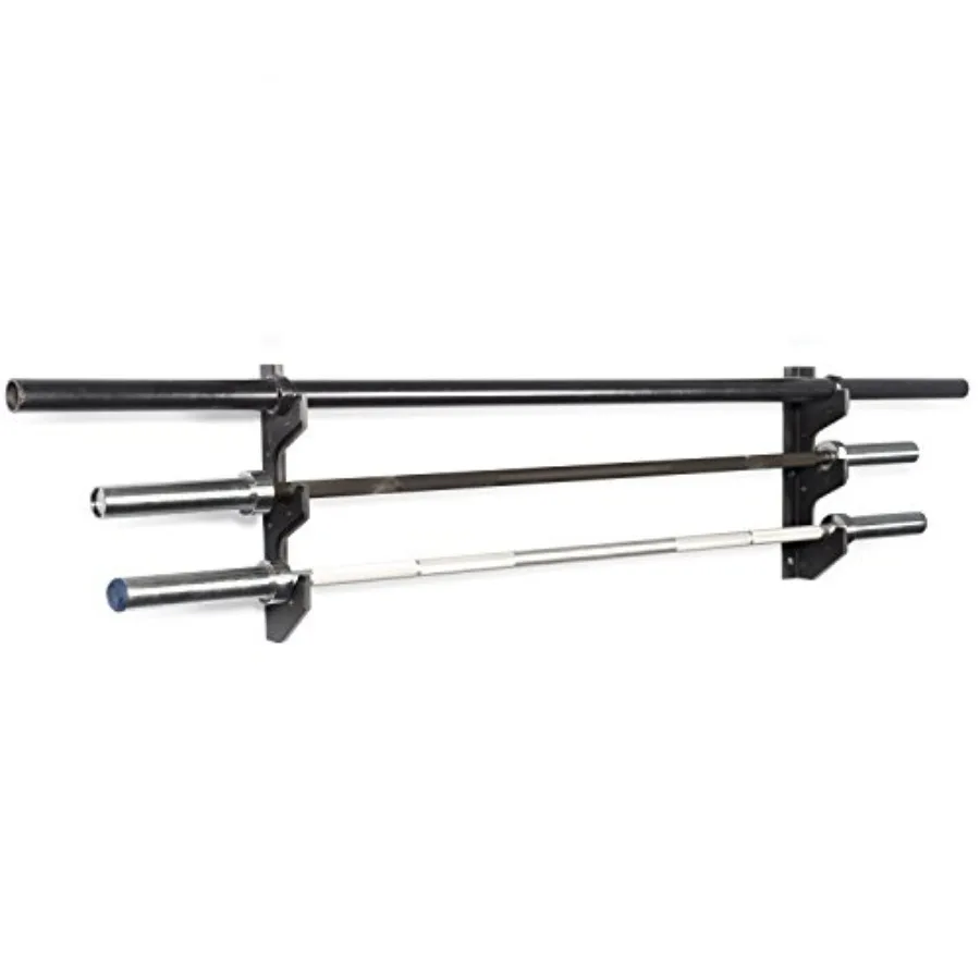 Horizontal Bar Wall Rack for home gym use, powder-coated steel, matte black, space-saving and heavy-duty
Horizontal Bar Wall Rack for home gym use, powder-coated steel, matte black, space-saving and heavy-duty