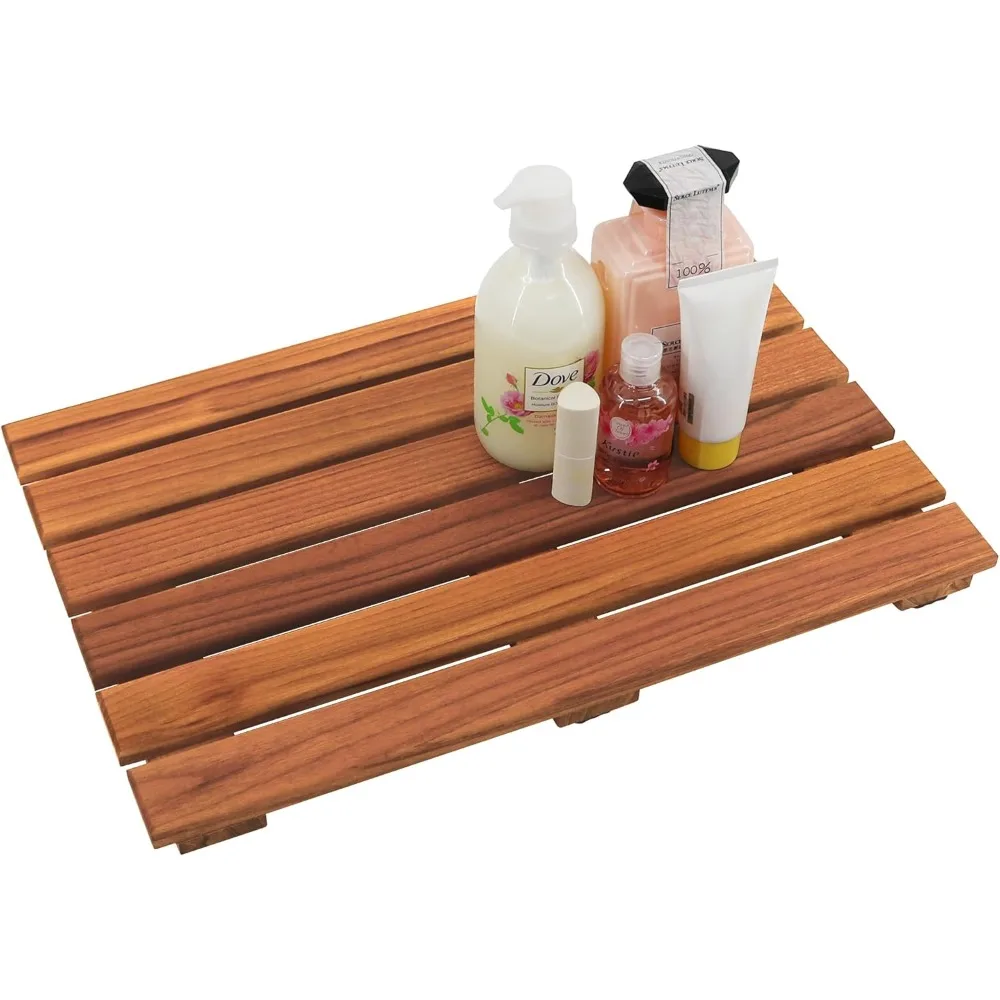 Teak Shower Mat Non-Slip Bath Mat Luxury Spa Wooden Bathtub Mat 20 x 13 Inch
Teak Shower Mat Non-Slip Bath Mat Luxury Spa Wooden Bathtub Mat 20 x 13 Inch