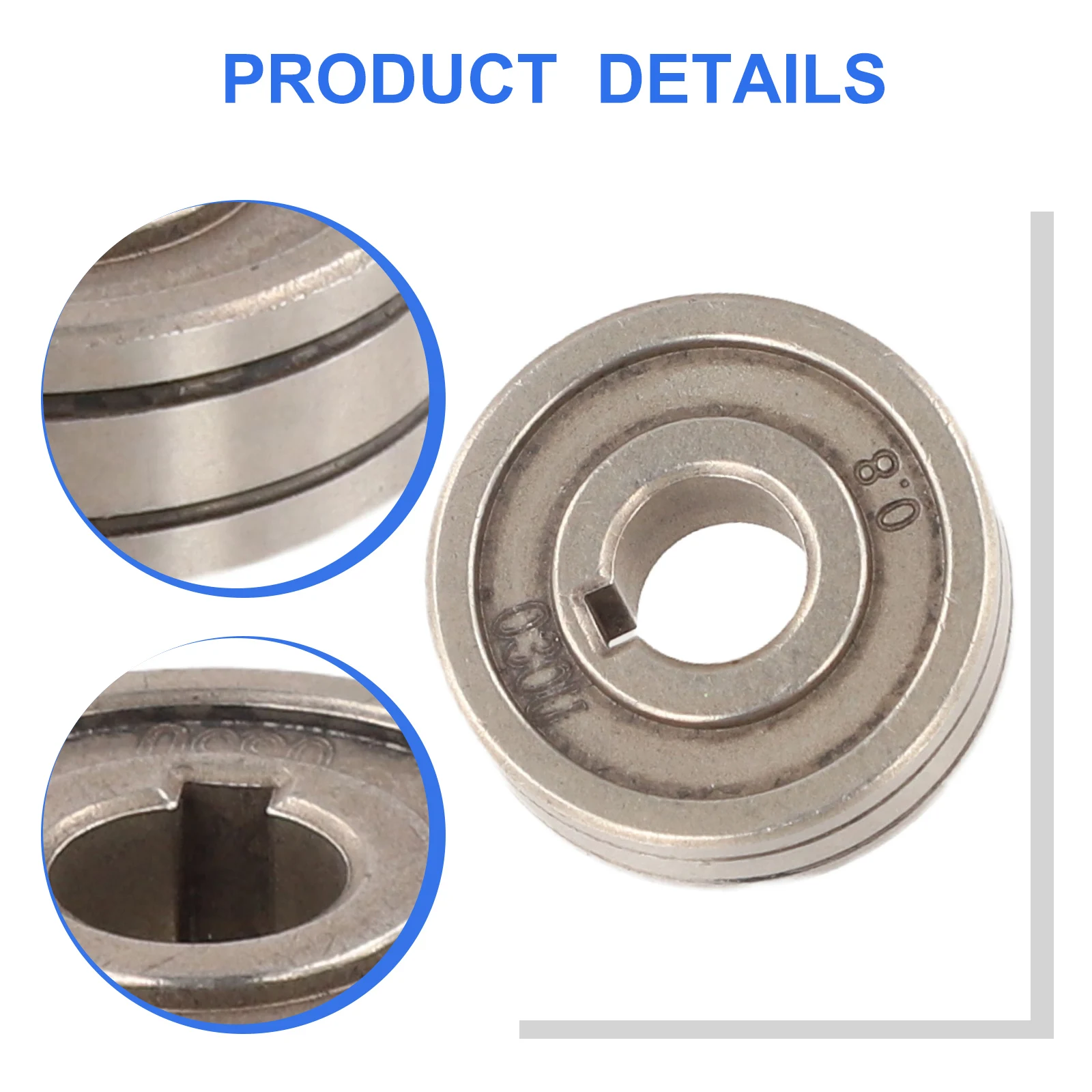 Replacement Wire Feeder Guide Wheel for MIG Welders 0.6mm 0.8mm 1.0mm Wire Compatibility ER70S-6 ER4043 ER5356 CuSi V U Grooves
Replacement Wire Feeder Guide Wheel for MIG Welders 0.6mm 0.8mm 1.0mm Wire Compatibility ER70S-6 ER4043 ER5356 CuSi V U Grooves