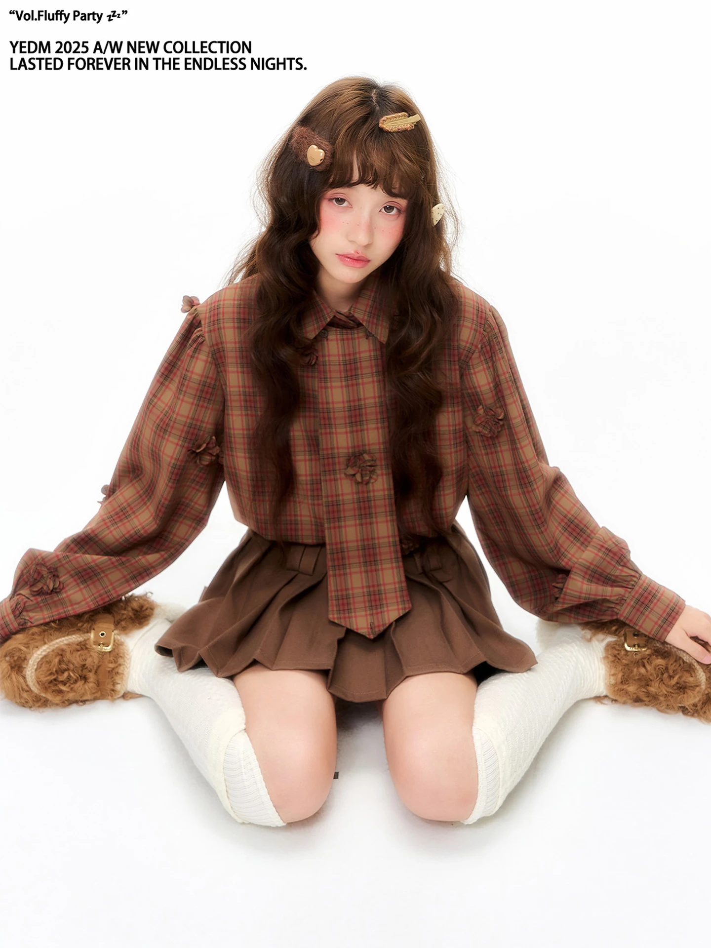 Yang San Dada Original Design Long Sve Women's irt Floral 3D Decoration Tie Ne High-End Lightweight Anti-Aging Faion...
Yang San Dada Original Design Long Sve Women's irt Floral 3D Decoration Tie Ne High-End Lightweight Anti-Aging Faion...