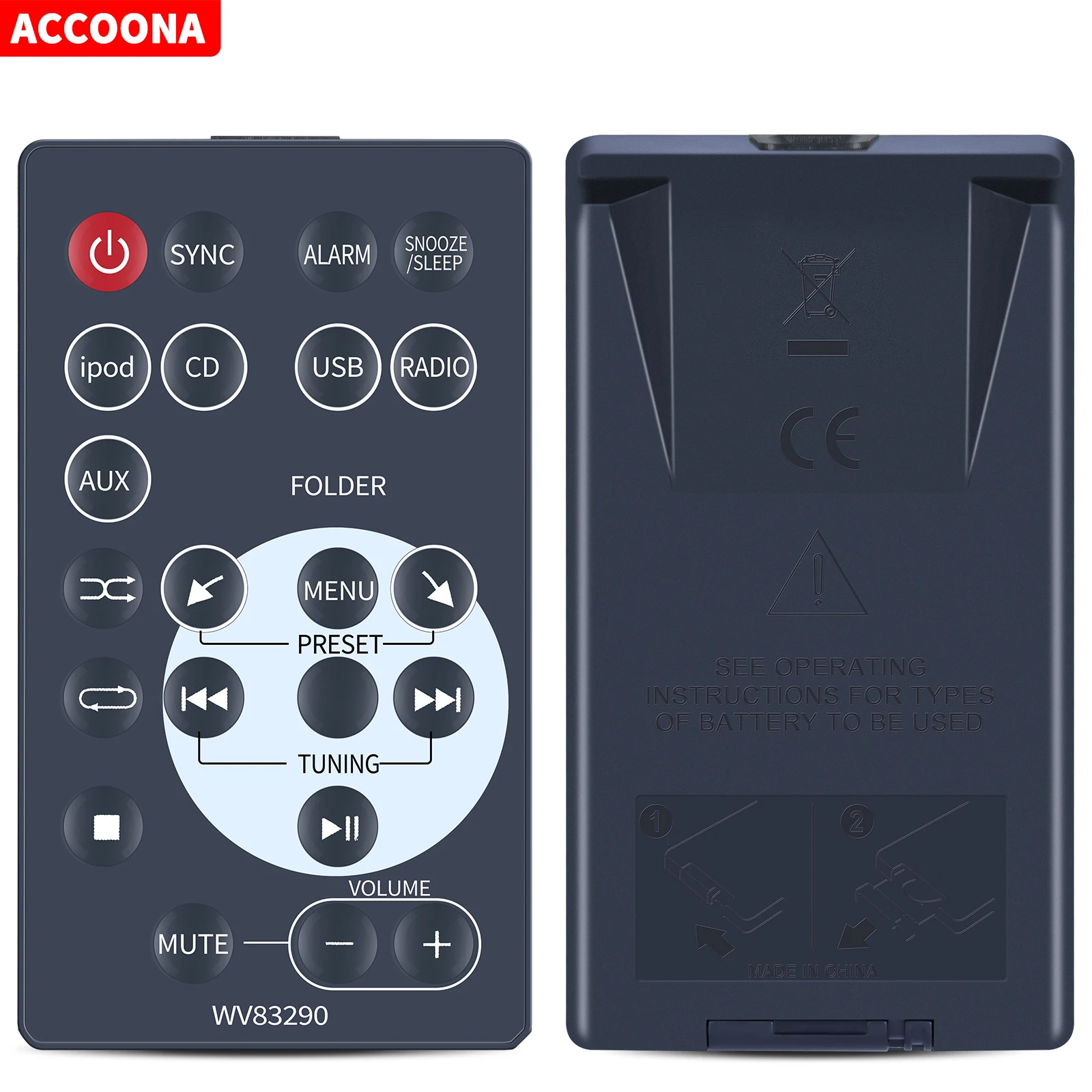 Новый пульт дистанционного управления WV83290 для Yamaha BL BK GR iPod Dock Stereo TSX-140
Новый пульт дистанционного управления WV83290 для Yamaha BL BK GR iPod Dock Stereo TSX-140
