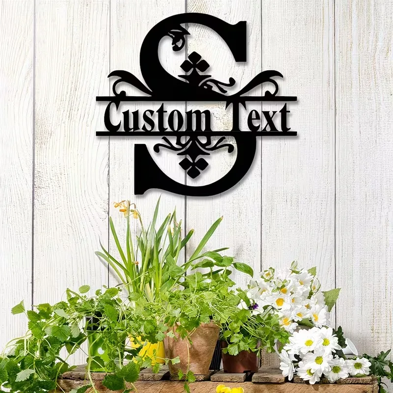 Custom Piece with 26 Patterned Split Letter Metal Logo Signs, Surname Logo Door Decorations, Wrought metal Wall Decorations
Custom Piece with 26 Patterned Split Letter Metal Logo Signs, Surname Logo Door Decorations, Wrought metal Wall Decorations