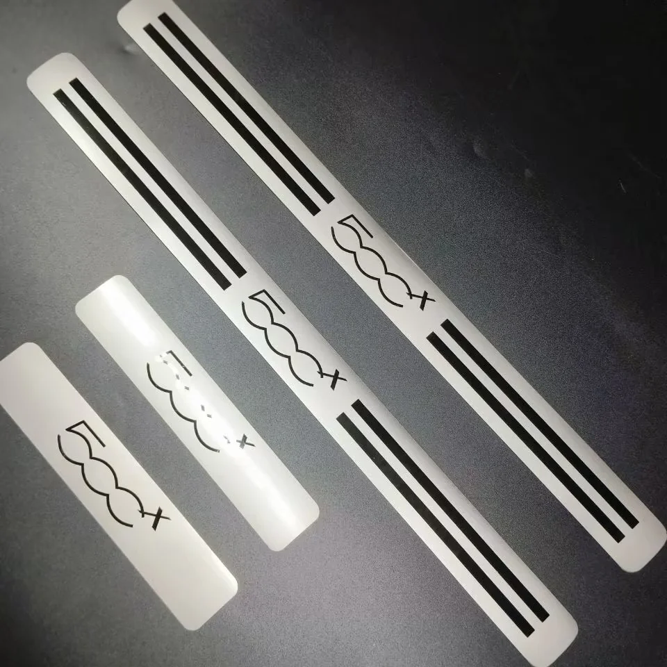 car styling sticker For 2014-2017 FIAT 500X Four Doors 4pcs/lot Stainless Steel Scuff Plate Door Sill Cover decorative cover
car styling sticker For 2014-2017 FIAT 500X Four Doors 4pcs/lot Stainless Steel Scuff Plate Door Sill Cover decorative cover