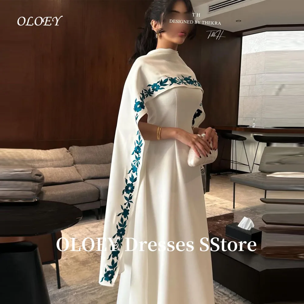 OLOEY Arabic Women Formal Evening Dresses 2pcs Embriodery Silk Satin Special Occasion Dress Prom Gowns Customized Vestidos
OLOEY Arabic Women Formal Evening Dresses 2pcs Embriodery Silk Satin Special Occasion Dress Prom Gowns Customized Vestidos