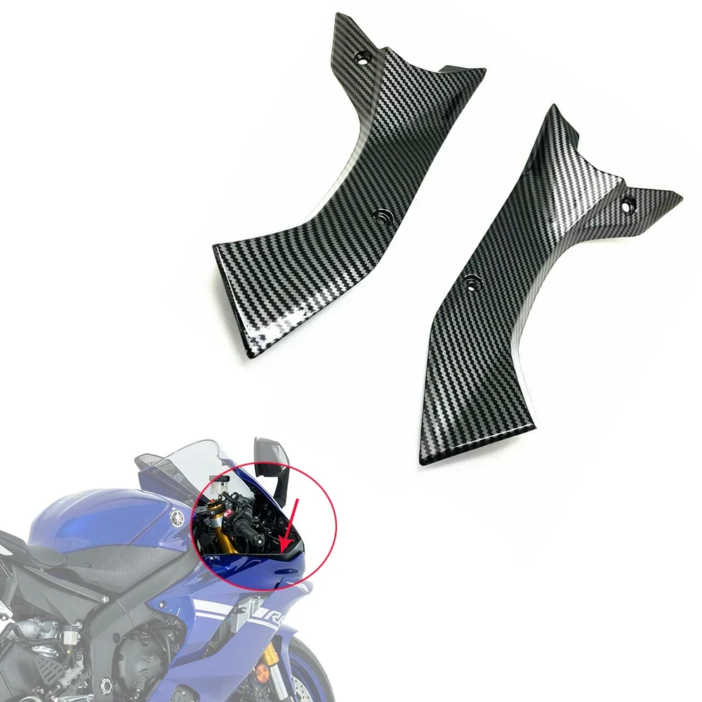 Hydro Dipped Carbon Fiber Finish Side Air Duct Cover Fairing For YAMAHA YZF R6 YZFR6 YZF-R6 2017-2020
Hydro Dipped Carbon Fiber Finish Side Air Duct Cover Fairing For YAMAHA YZF R6 YZFR6 YZF-R6 2017-2020