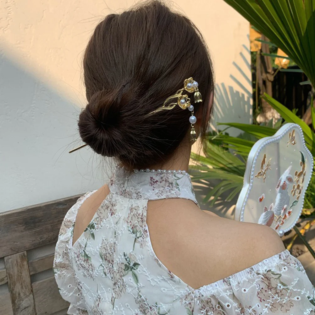 2 шт., заколка для волос с жемчужным цветком, булочки, палочки для булочек, аксессуары для девочек, китайские винтажные палочки для еды, сплав для женщин и невесты
2 шт., заколка для волос с жемчужным цветком, булочки, палочки для булочек, аксессуары для девочек, китайские винтажные палочки для еды, сплав для женщин и невесты