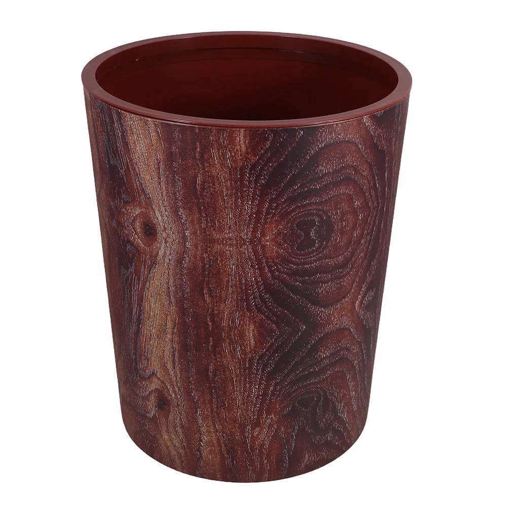 Retro Wood Grain Trash Can Large Capacity Kitchen Bathroom Office Waste Paper Basket PP Easy Clean Home Bedroom Restroom Garbage
Retro Wood Grain Trash Can Large Capacity Kitchen Bathroom Office Waste Paper Basket PP Easy Clean Home Bedroom Restroom Garbage
