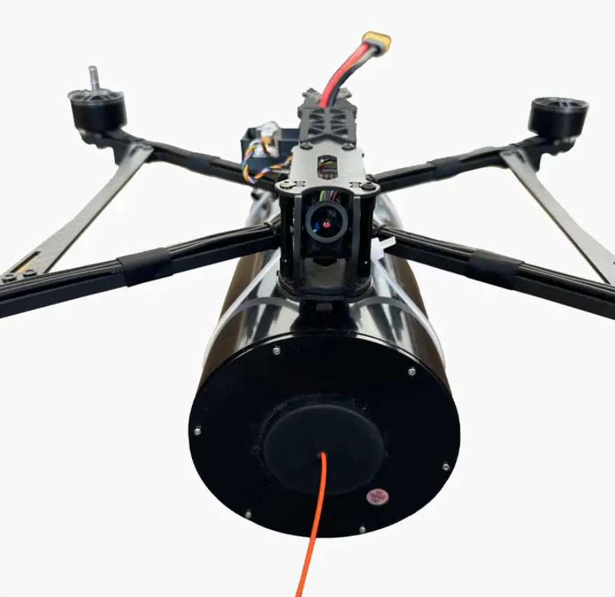 Optical Fiber Outlet Box with Sky End 2KM 0.3mm Light Fiber Optic Optional Ground End Module Wireless Control for RC FPV Drone
Optical Fiber Outlet Box with Sky End 2KM 0.3mm Light Fiber Optic Optional Ground End Module Wireless Control for RC FPV Drone