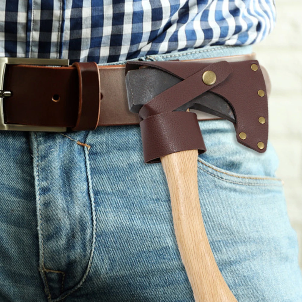 Axe Protector Cover for Outdoor Portable Hatchet Case Light Brown PU Material Functional Practical Durability Rustic
Axe Protector Cover for Outdoor Portable Hatchet Case Light Brown PU Material Functional Practical Durability Rustic