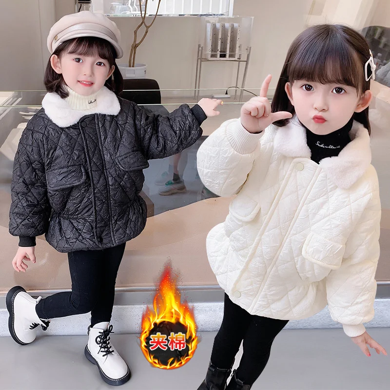 Girls Coat Jacket Cotton Outwear Overcoat 2022 Cool Warm Thicken Plus Velvet Winter School Tops Children's Clothing
Girls Coat Jacket Cotton Outwear Overcoat 2022 Cool Warm Thicken Plus Velvet Winter School Tops Children's Clothing