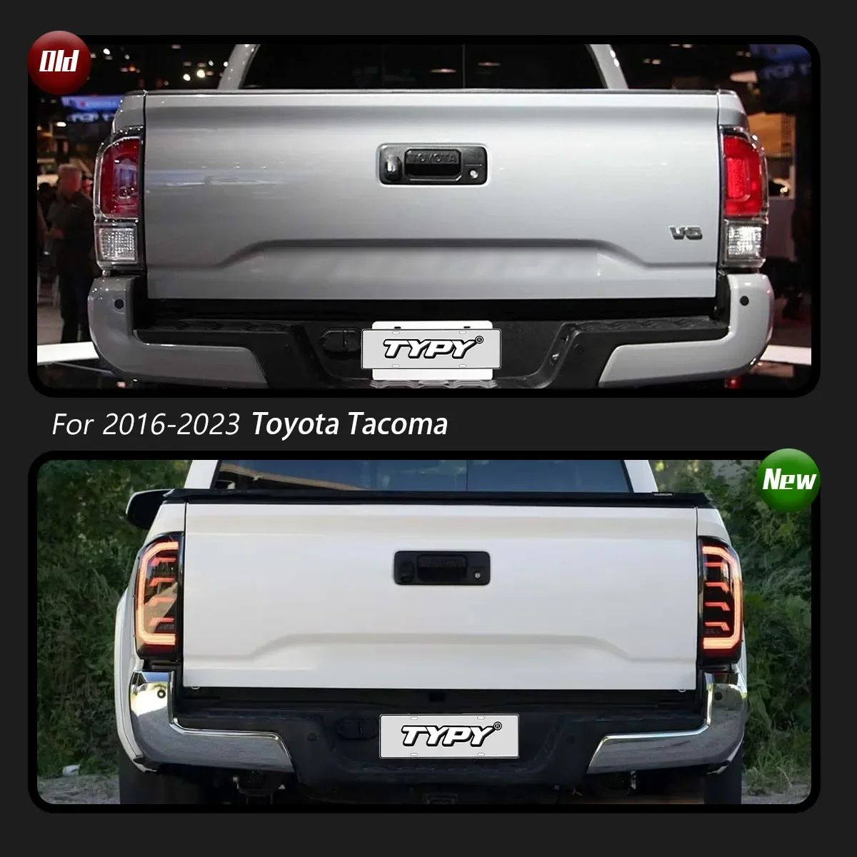 Автомобильные фары TYPY для Toyota Tacoma, задние фонари 2016-2023, светодиодный задний фонарь для проектора, дневные ходовые огни, автомобильные аксессуары
Автомобильные фары TYPY для Toyota Tacoma, задние фонари 2016-2023, светодиодный задний фонарь для проектора, дневные ходовые огни, автомобильные аксессуары