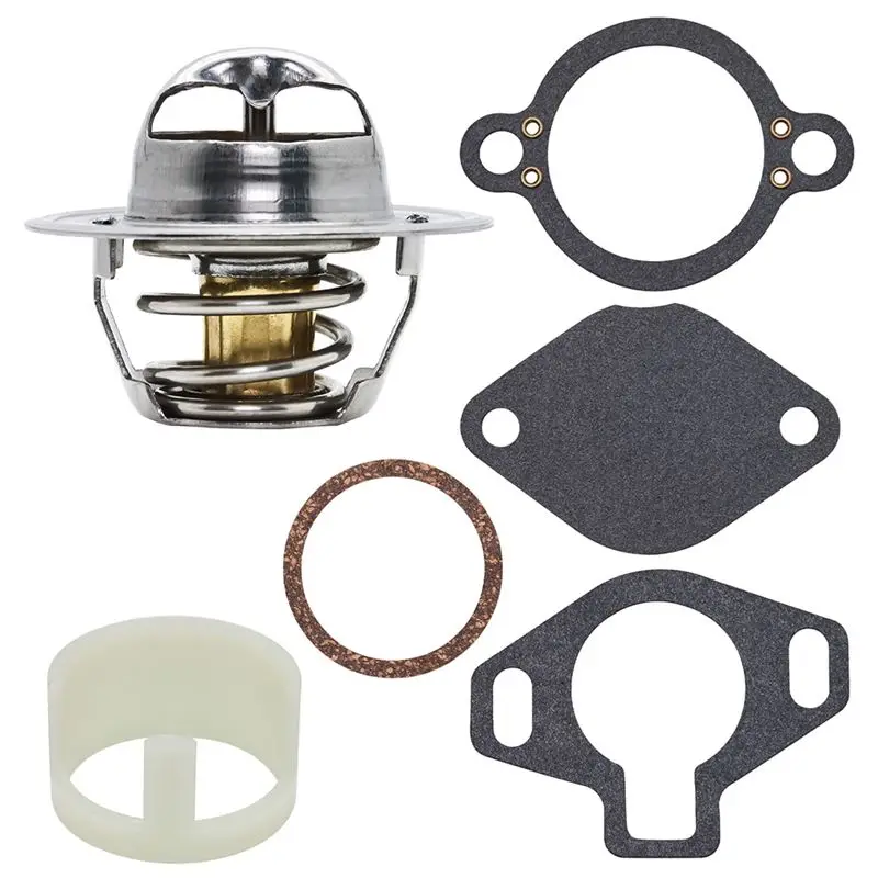 Thermostat Kit 807252Q5 Replacement For Mercruiser With Sleeve 160° 4.3L 5.0L 5.7L 7.4L 8.2L 1987 Up 807252T8
Thermostat Kit 807252Q5 Replacement For Mercruiser With Sleeve 160° 4.3L 5.0L 5.7L 7.4L 8.2L 1987 Up 807252T8