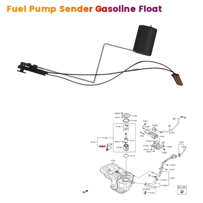 WF-автомобильный топливный насос, датчик бензинового поплава 94460-C5900, подходит для Kia Sorento 2015-2018, поплавковый датчик топливного бака 94460C5900QQK
WF-автомобильный топливный насос, датчик бензинового поплава 94460-C5900, подходит для Kia Sorento 2015-2018, поплавковый датчик топливного бака 94460C5900QQK