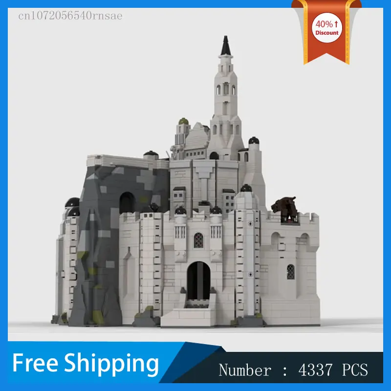 Строительные блоки MOC, белый город, средневековый замок, модель архитектуры, сделай сам, кирпичи, модульная пленка, пейзаж, детские игрушки, Рождество
Строительные блоки MOC, белый город, средневековый замок, модель архитектуры, сделай сам, кирпичи, модульная пленка, пейзаж, детские игрушки, Рождество