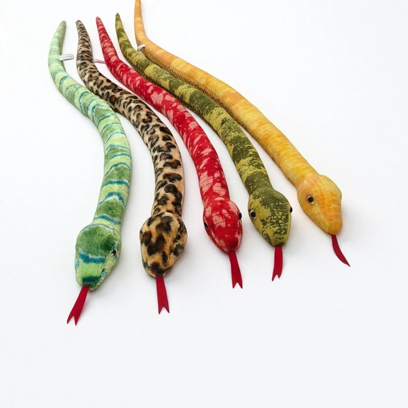 5 New Style Realistic Simulated Snakes Plush Toy Classic Snake Creative Party Props Room Decoration Birthday Gift
5 New Style Realistic Simulated Snakes Plush Toy Classic Snake Creative Party Props Room Decoration Birthday Gift