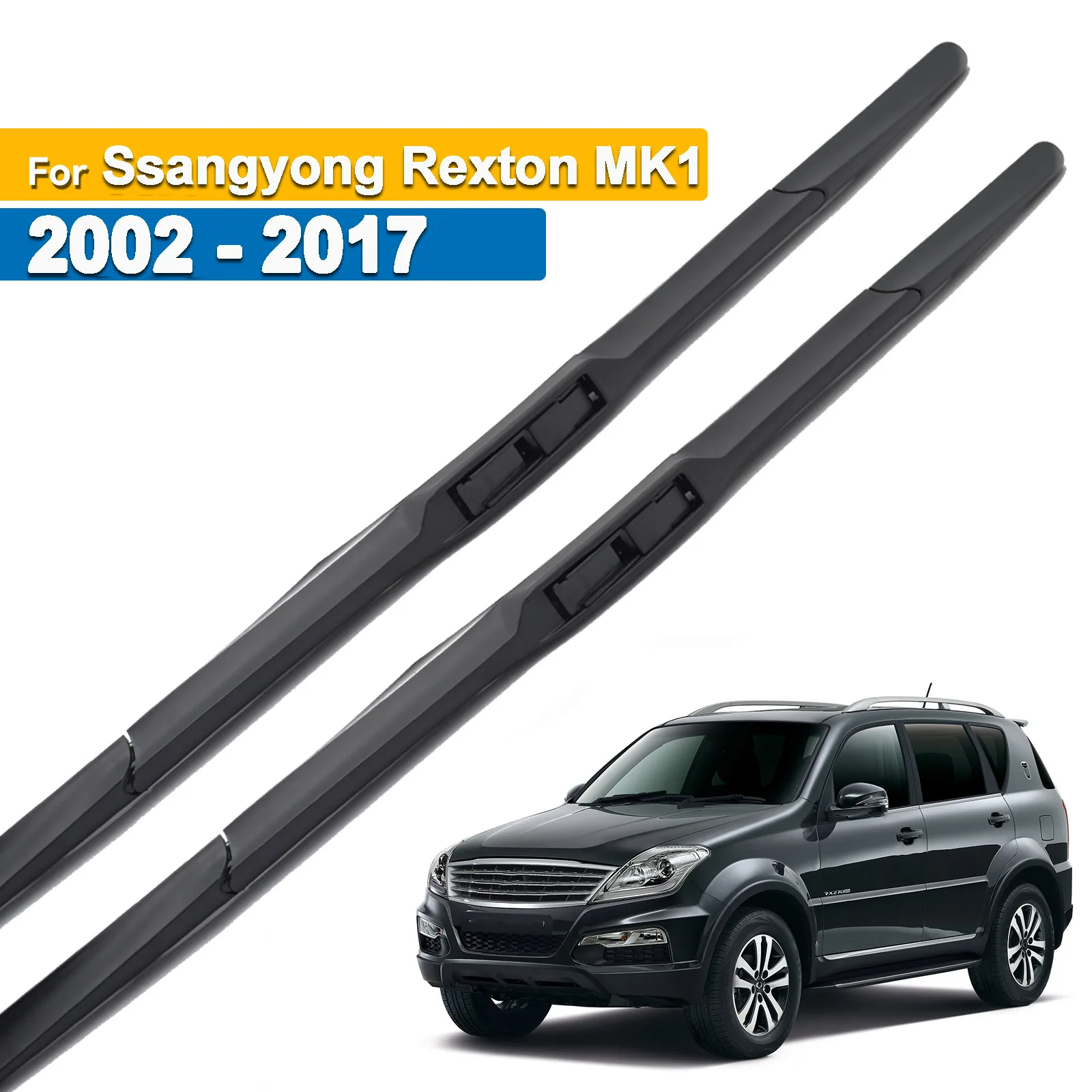 Erick's Wiper Front Wiper Blades For Ssangyong Rexton MK1 2002 - 2017 Windshield Windscreen Window Car Rain Brushes 20"+20"
Erick's Wiper Front Wiper Blades For Ssangyong Rexton MK1 2002 - 2017 Windshield Windscreen Window Car Rain Brushes 20"+20"