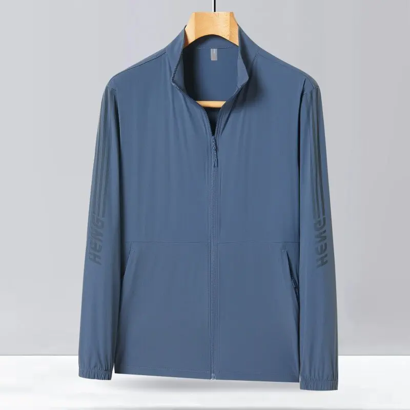 2025 Summer Anti-UV Men Skin Coats Breathable Quick Dry Light Thin Sunscreen Jacket Men Stand-up Collar Casual Outdoors Tops
2025 Summer Anti-UV Men Skin Coats Breathable Quick Dry Light Thin Sunscreen Jacket Men Stand-up Collar Casual Outdoors Tops