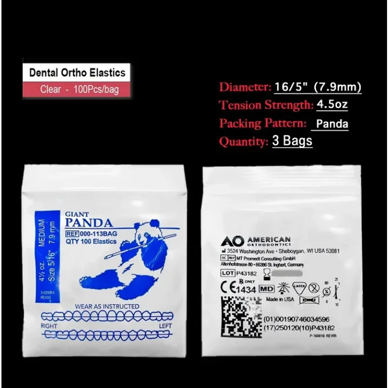 300Pcs AO Dentistry Supplies Gray Wolf Orthodontic Elastomeric Rings Rubber Bands Braces Traction Dental Supplies Orthodontics
300Pcs AO Dentistry Supplies Gray Wolf Orthodontic Elastomeric Rings Rubber Bands Braces Traction Dental Supplies Orthodontics