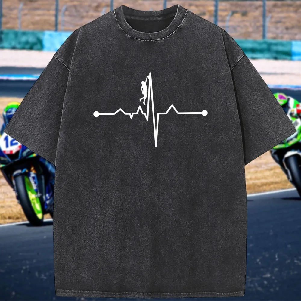 Breathable Sweat-Absorbent Fashion Washed Cotton Motorcycle T-Shirt for Men 100% Pure Cotton New Casual Short Sleeve
Breathable Sweat-Absorbent Fashion Washed Cotton Motorcycle T-Shirt for Men 100% Pure Cotton New Casual Short Sleeve