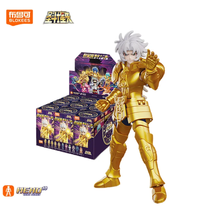Blokees Building Blocks Saint Seiya Star Edition Vol.4 Gold Figure Assembling Blind Box Collectible Toy Gift for Boys
Blokees Building Blocks Saint Seiya Star Edition Vol.4 Gold Figure Assembling Blind Box Collectible Toy Gift for Boys
